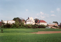 Tyczyn - widok od strony zachodniej - fot. z archiwum Urzędu Miejskiego